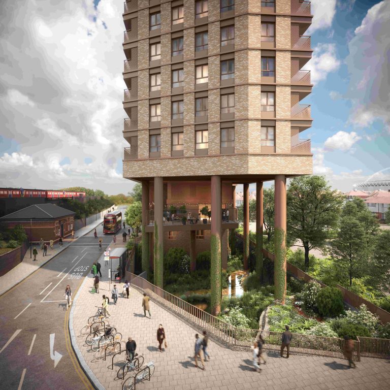 Assael's designs for affordable housing and naturalisation of Wembley Brook  receives green light at Stonebridge Park | Assael